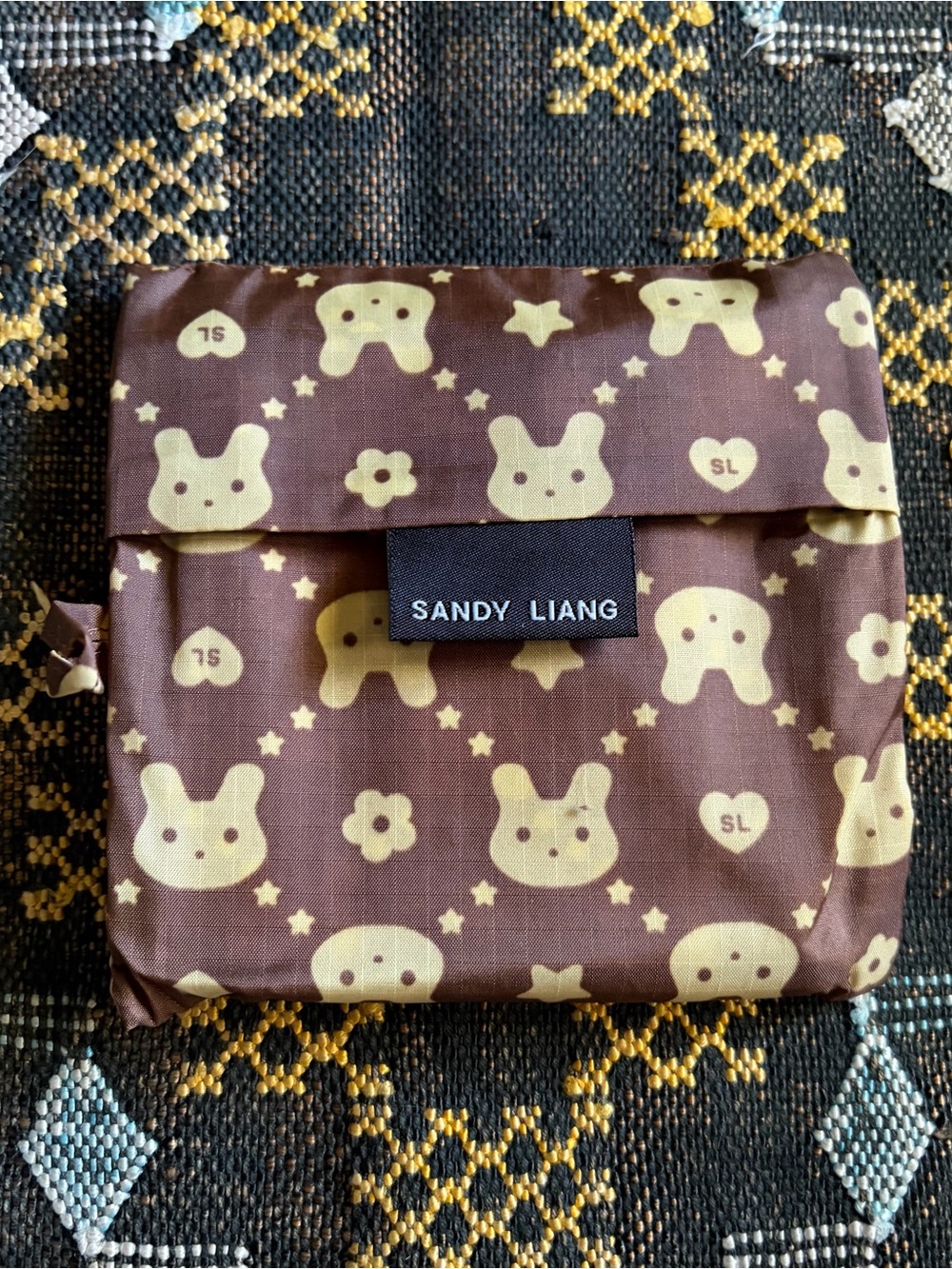 NWOT Baggu x Sandy Liang Terminator Bunny in standard baggu - Picture 4 of 5